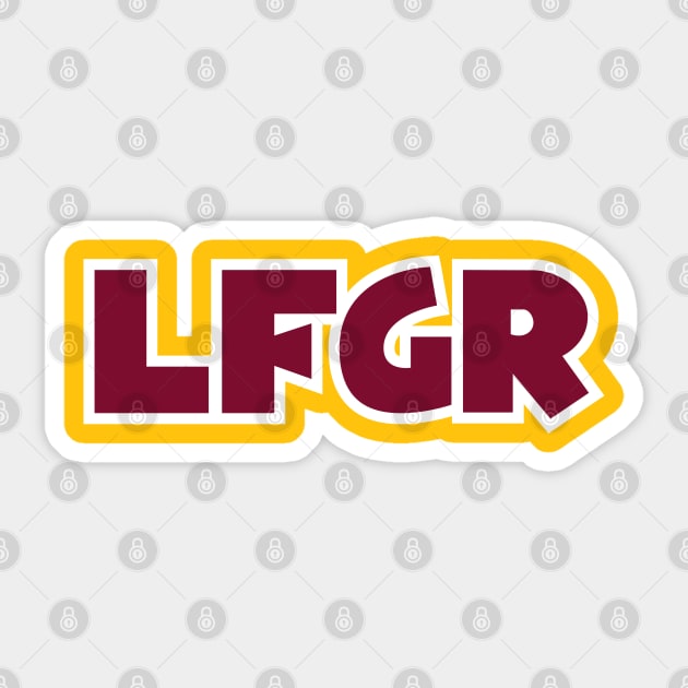 LFGR - Yellow Sticker by KFig21